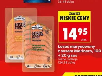 Łosoś marynowany z koperkiem i sosem chrzanowo-śmietanowym Marinero +1 wariant