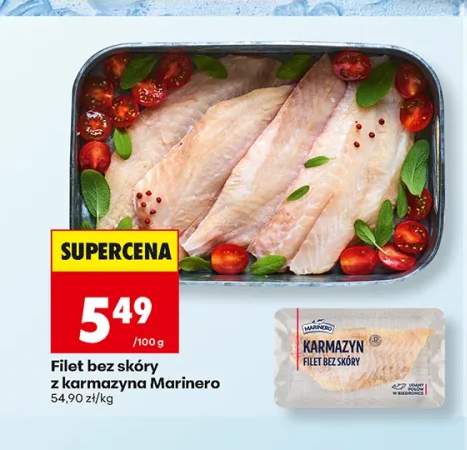 Filet bez skóry z karmazyna Marinero