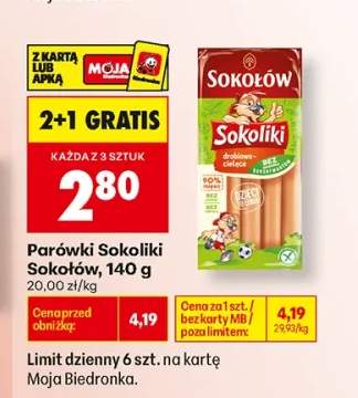 Parówki Sokoliki Sokołów
