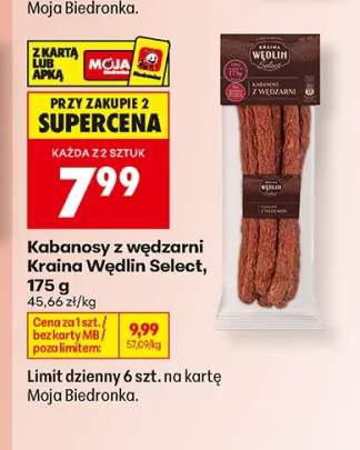 Kabanosy z wędzarni Kraina Wędlin Select