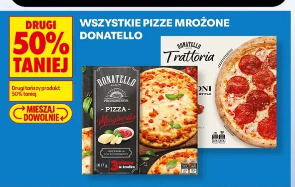 Pizze mrożone Donatello +2 warianty