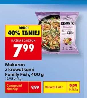 Makaron z krewetkami Family Fish