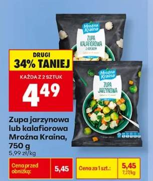 Zupa jarzynowa Mroźna Kraina +1 wariant