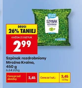 Szpinak rozdrobniony Mroźna Kraina