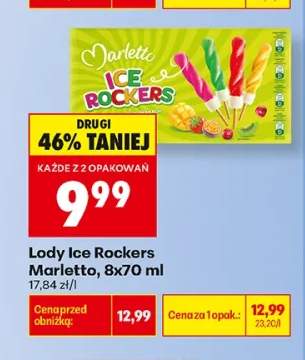 Lody Ice Rockers Marletto 8-pak