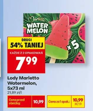 Lody Marletto Watermelon 5-pak