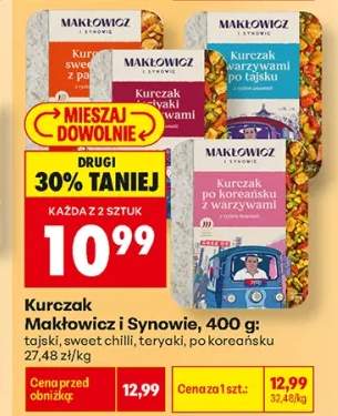 Danie gotowe Kurczak tajski Makłowicz i Synowie +2 warianty