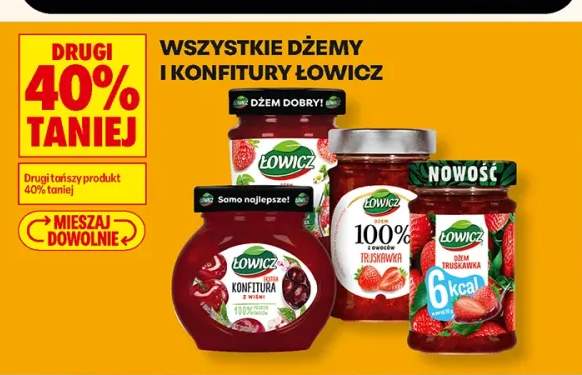 Dżemy i konfitury Łowicz +2 warianty