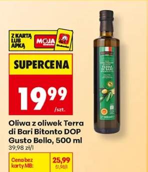 Oliwa z oliwek Terra di Bari Bitonto DOP Gusto Bello