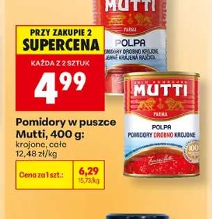 Pomidory w puszce całe Mutti