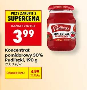 Koncentrat pomidorowy 30% Pudliszki