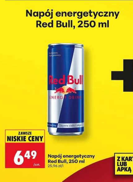 Napój energetyczny Red Bull