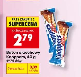 Baton orzechowy Knoppers