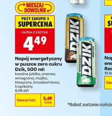 napój energetyczny