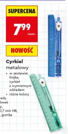 Cyrkiel metalowy Kayet