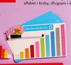 Układanka matematyczna z zakreślaczem i puzzle z ułamkami Kayet