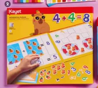 Gra matematyczna Mathematical Puzzles Kayet