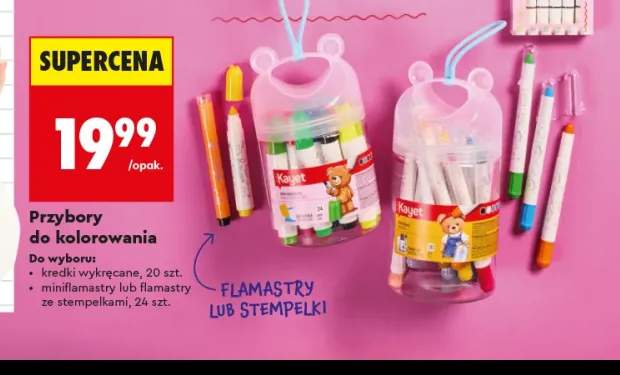 Kredki wykręcane Kayet +2 warianty