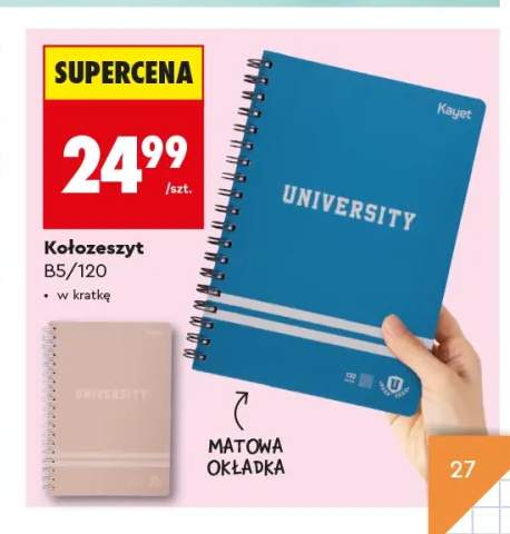 Kołozeszyt B5/120 Kayet