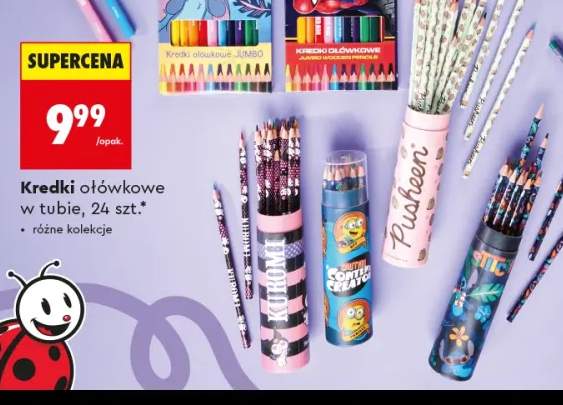 Kredki ołówkowe w tubie Bambino Kuromi +3 warianty