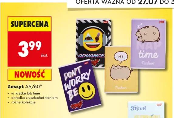 Zeszyt A5 60 kartek St. Majewski