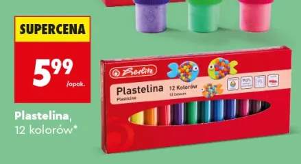 Plastelina Herlitz 12 kolorów