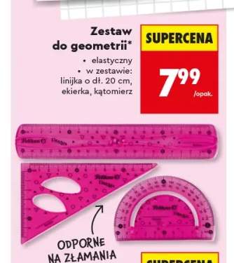Zestaw do geometrii elastyczny Pelikan