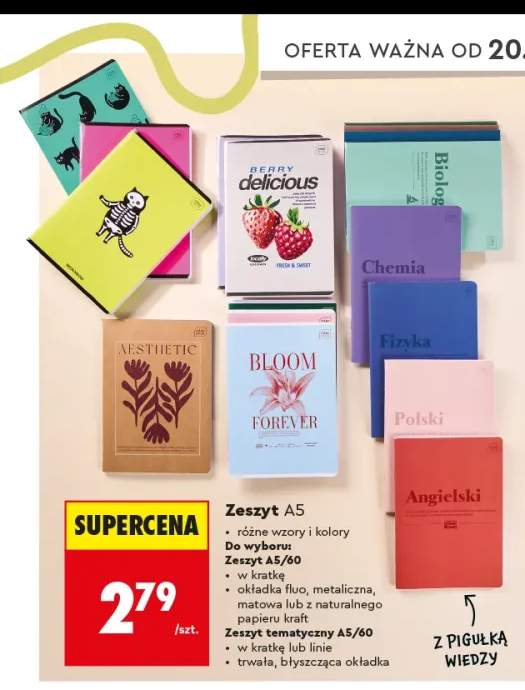 Zeszyt A5 Interdruk +1 wariant