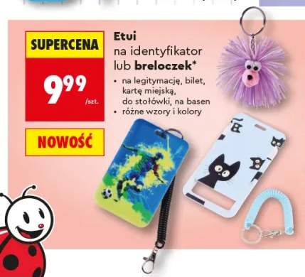 Etui na identyfikator lub breloczek Happy Color