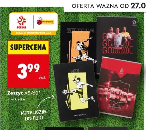 Zeszyt A5 60 kartek Interdruk