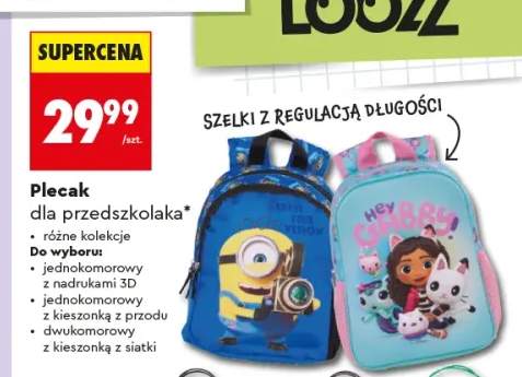Plecak dla przedszkolaka LOOZZ