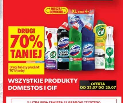 Produkty Domestos i Cif +2 warianty