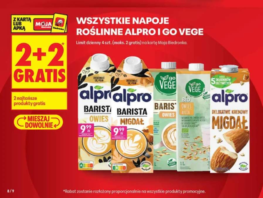 Napój owsiany Alpro Barista +5 wariantów