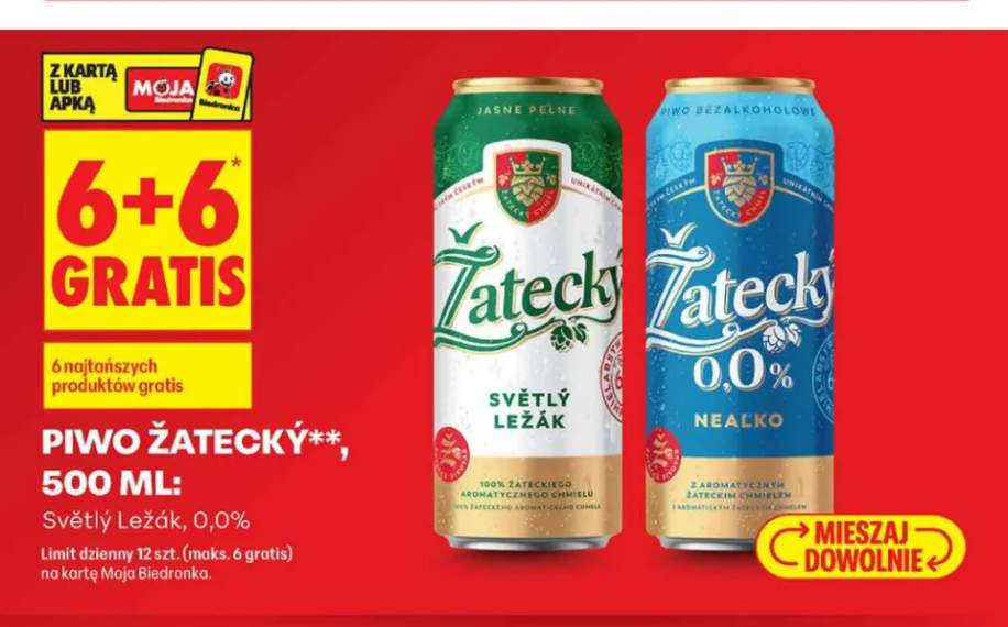 Piwo Žatecký Světlý Ležák