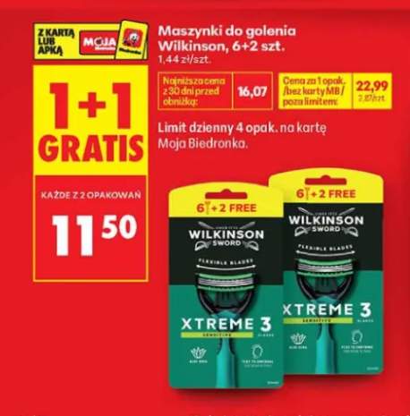 Maszynki do golenia Wilkinson Sword Xtreme 3 Sensitive