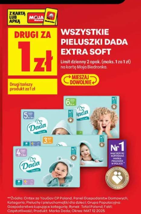 Pieluszki Dada Extra Soft