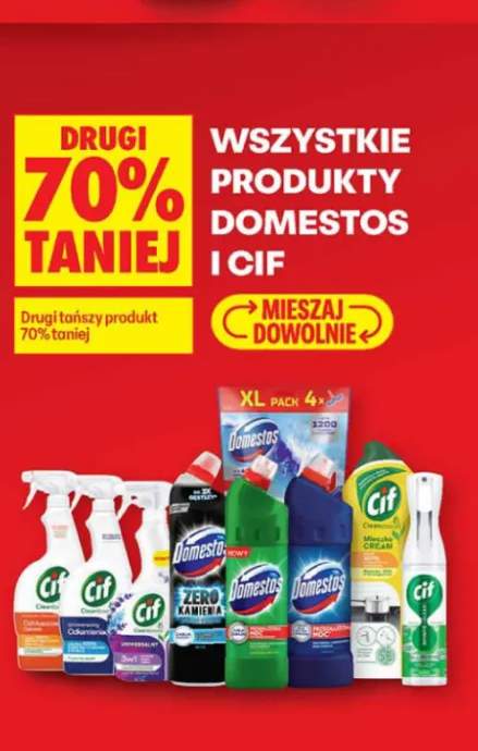 Spray do czyszczenia Cif Odtłuszczacz +8 wariantów