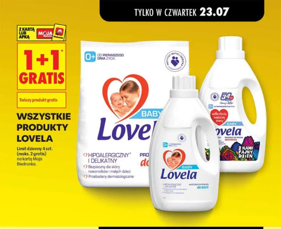 Produkty Lovela +3 warianty
