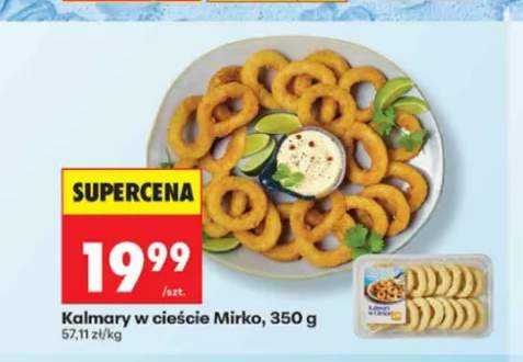 Kalmary w cieście Mirko
