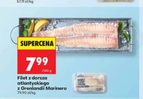 Filet z dorsza atlantyckiego z Grenlandii Marinero
