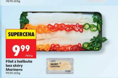 Filet z halibuta bez skóry Marinero