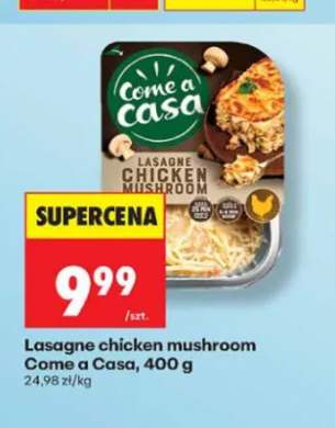 Lasagne chicken mushroom Come a Casa