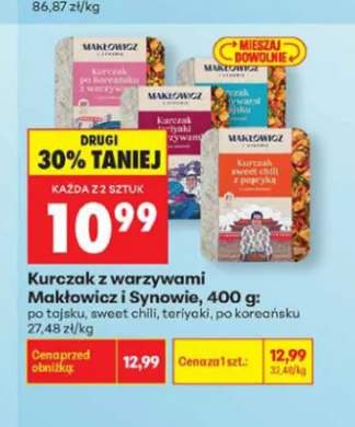 Kurczak z warzywami po tajsku Makłowicz i Synowie +2 warianty