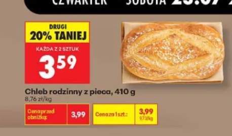 Chleb rodzinny z pieca