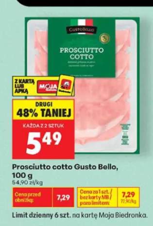 Prosciutto cotto Gusto Bello
