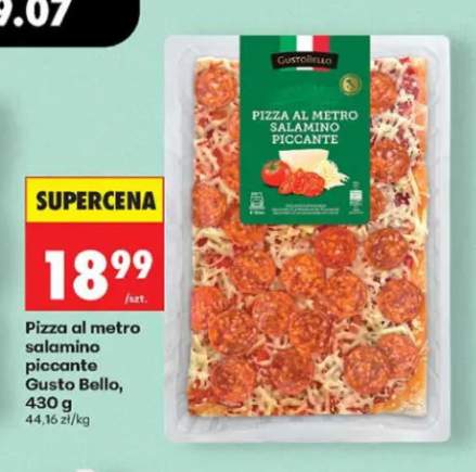 Pizza al metro salamino piccante Gusto Bello
