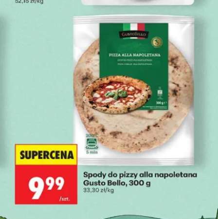 Spody do pizzy alla napoletana Gusto Bello