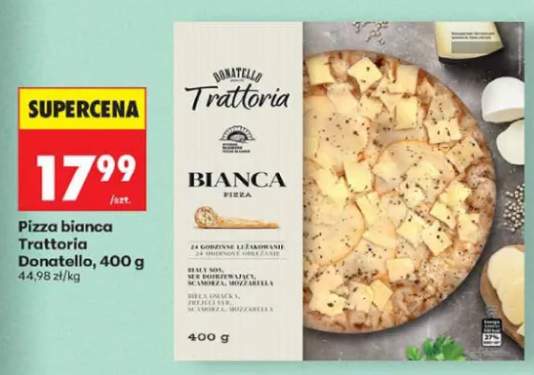 Pizza bianca Trattoria Donatello