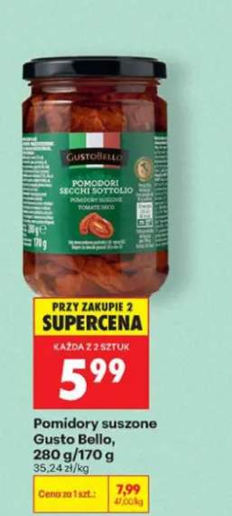 Pomidory suszone Gusto Bello
