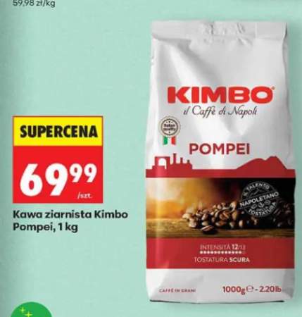 Kawa ziarnista Kimbo Pompei